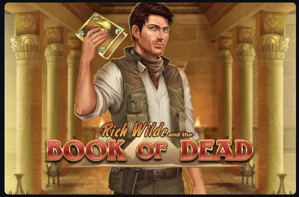 Book of Dead slot cover verified in the DudeSpin Casino games library for Canada